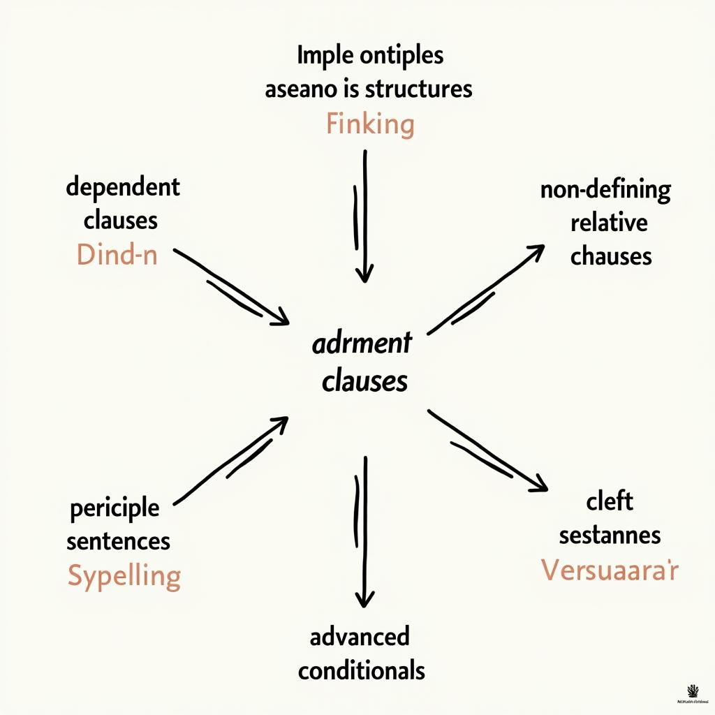 Sơ đồ cấu trúc câu nâng cao giúp đạt band điểm cao trong IELTS Writing Task 2