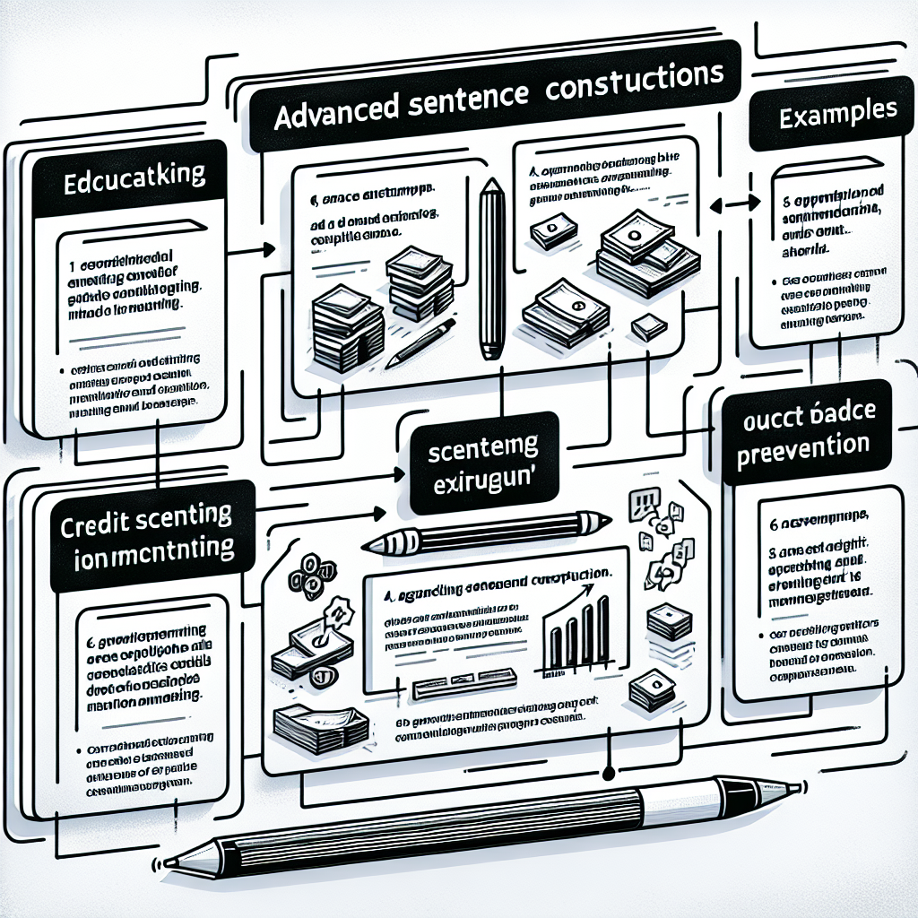 Cấu trúc câu ăn điểm cao với ví dụ về credit monitoring trong IELTS