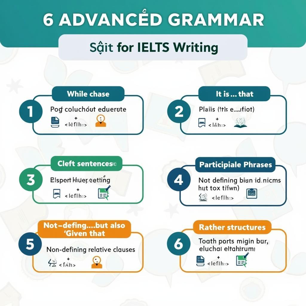 Cấu trúc ngữ pháp phức tạp giúp đạt band 8-9 trong IELTS Writing Task 2