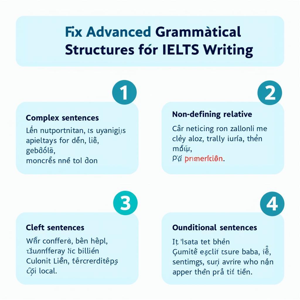 Sáu cấu trúc câu nâng cao giúp đạt band điểm cao trong IELTS Writing Task 2