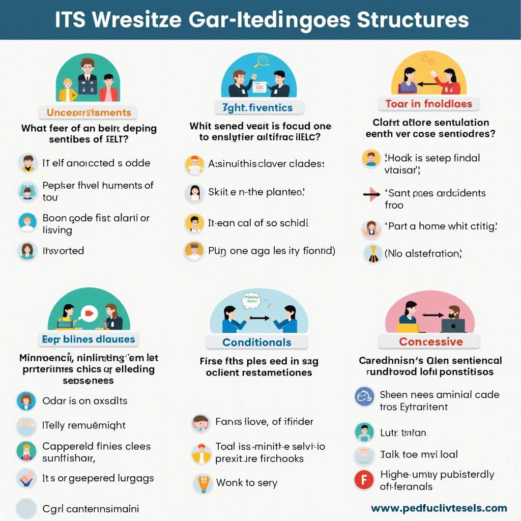 Sơ đồ các cấu trúc câu nâng cao giúp đạt band điểm cao IELTS Writing Task 2