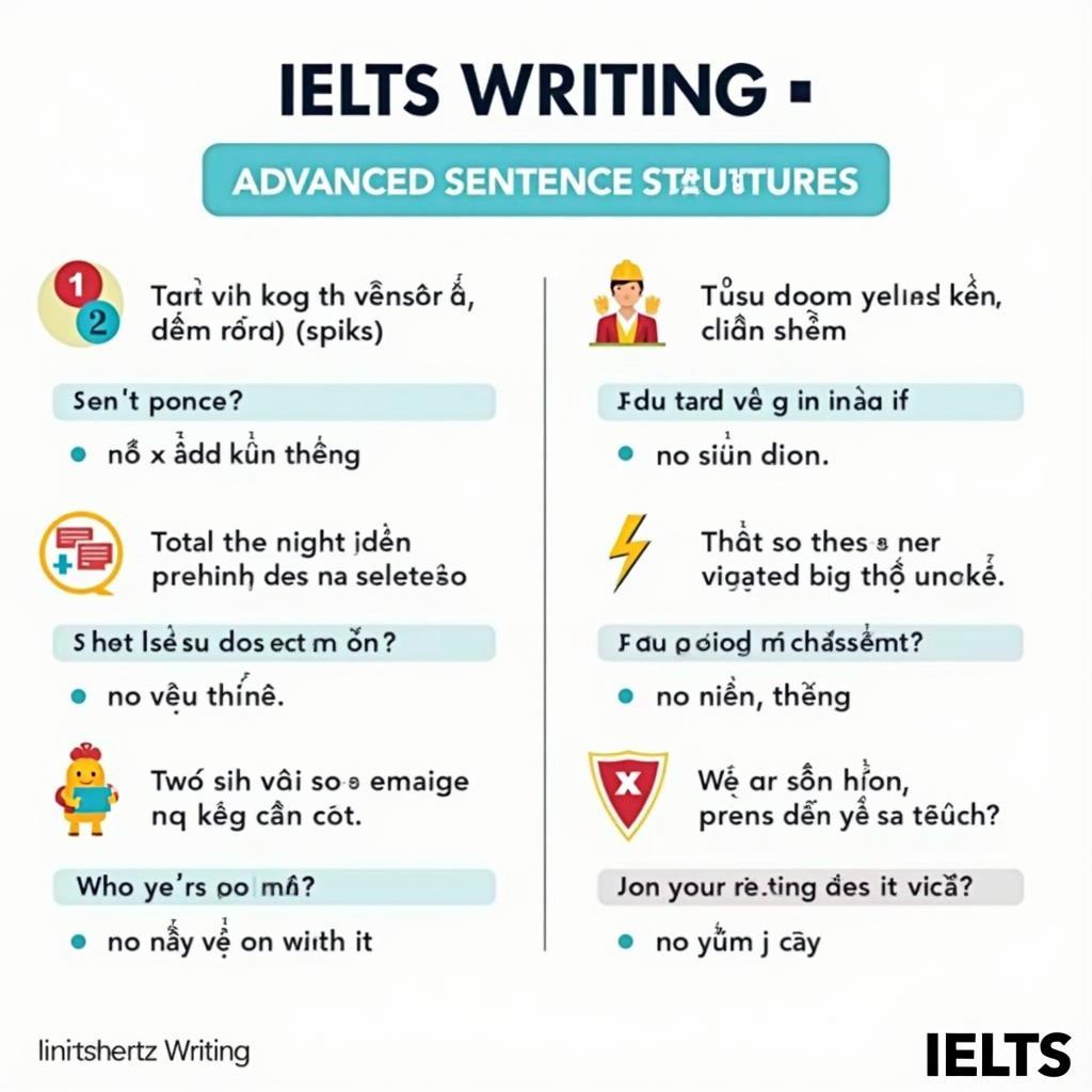 Các cấu trúc câu nâng cao giúp đạt band điểm cao trong IELTS Writing Task 2