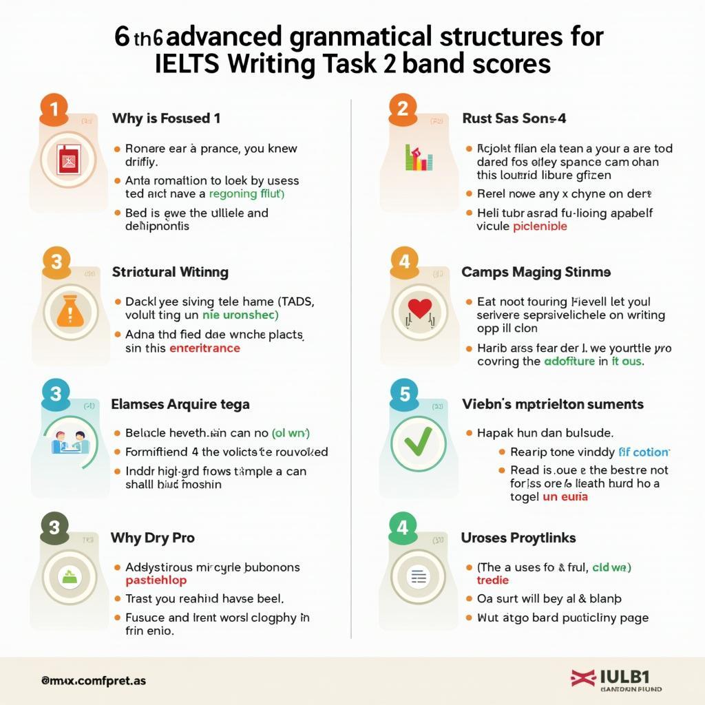 Các cấu trúc ngữ pháp giúp đạt band điểm cao trong IELTS Writing Task 2