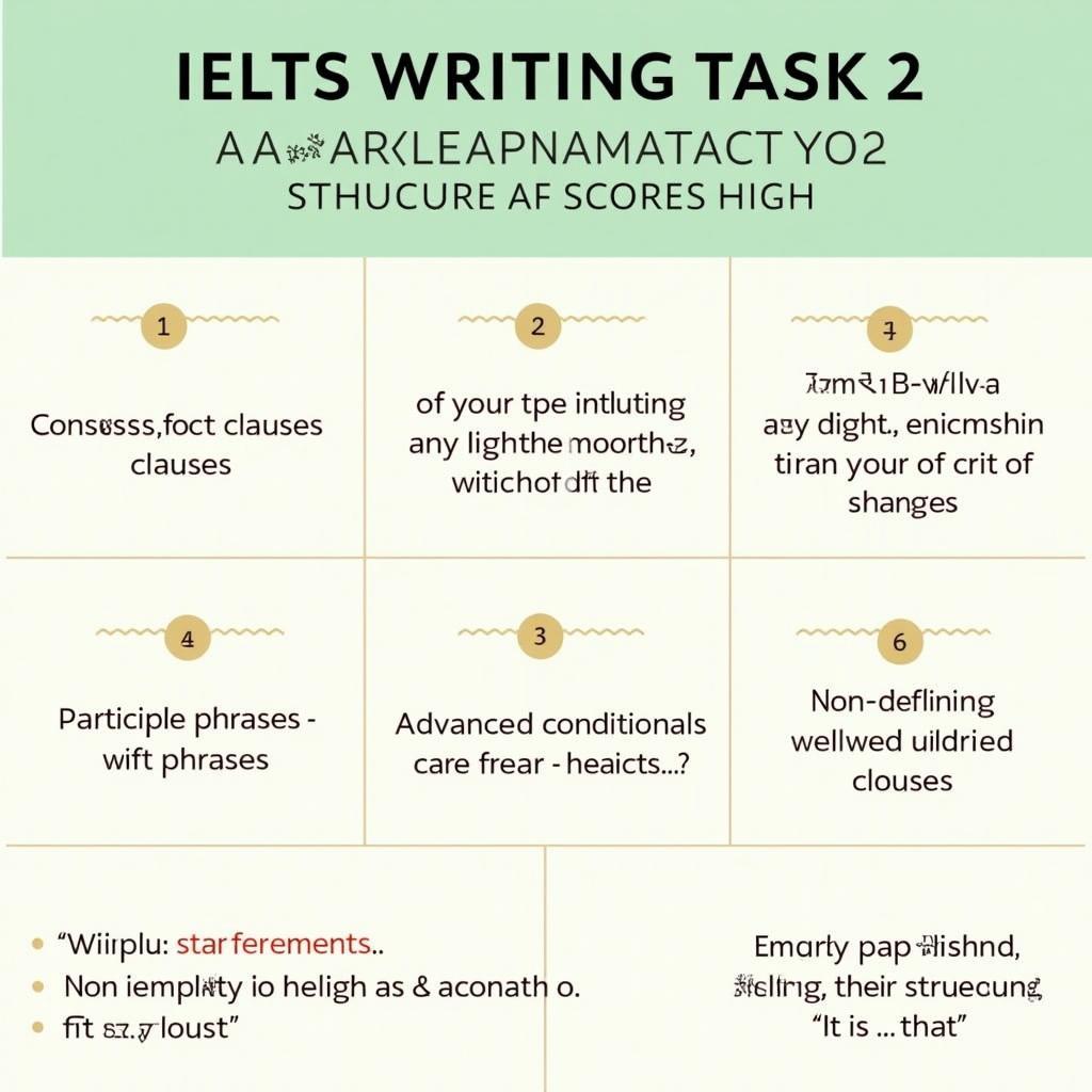 Sáu cấu trúc câu phức giúp tăng điểm IELTS Writing Task 2 lên band 8-9 với ví dụ và giải thích chi tiết