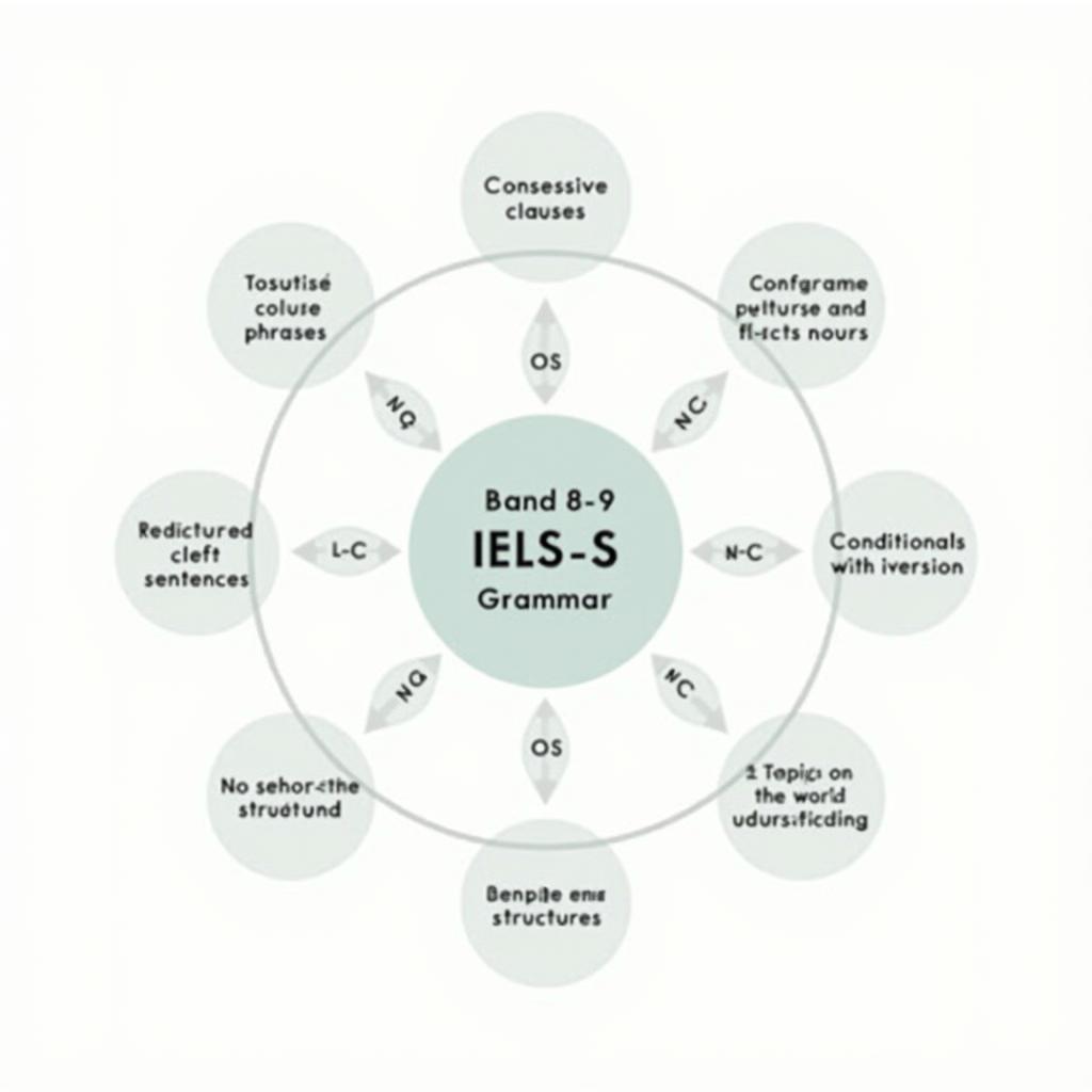 Sơ đồ tổng hợp các cấu trúc ngữ pháp giúp đạt band điểm cao trong IELTS Writing Task 2