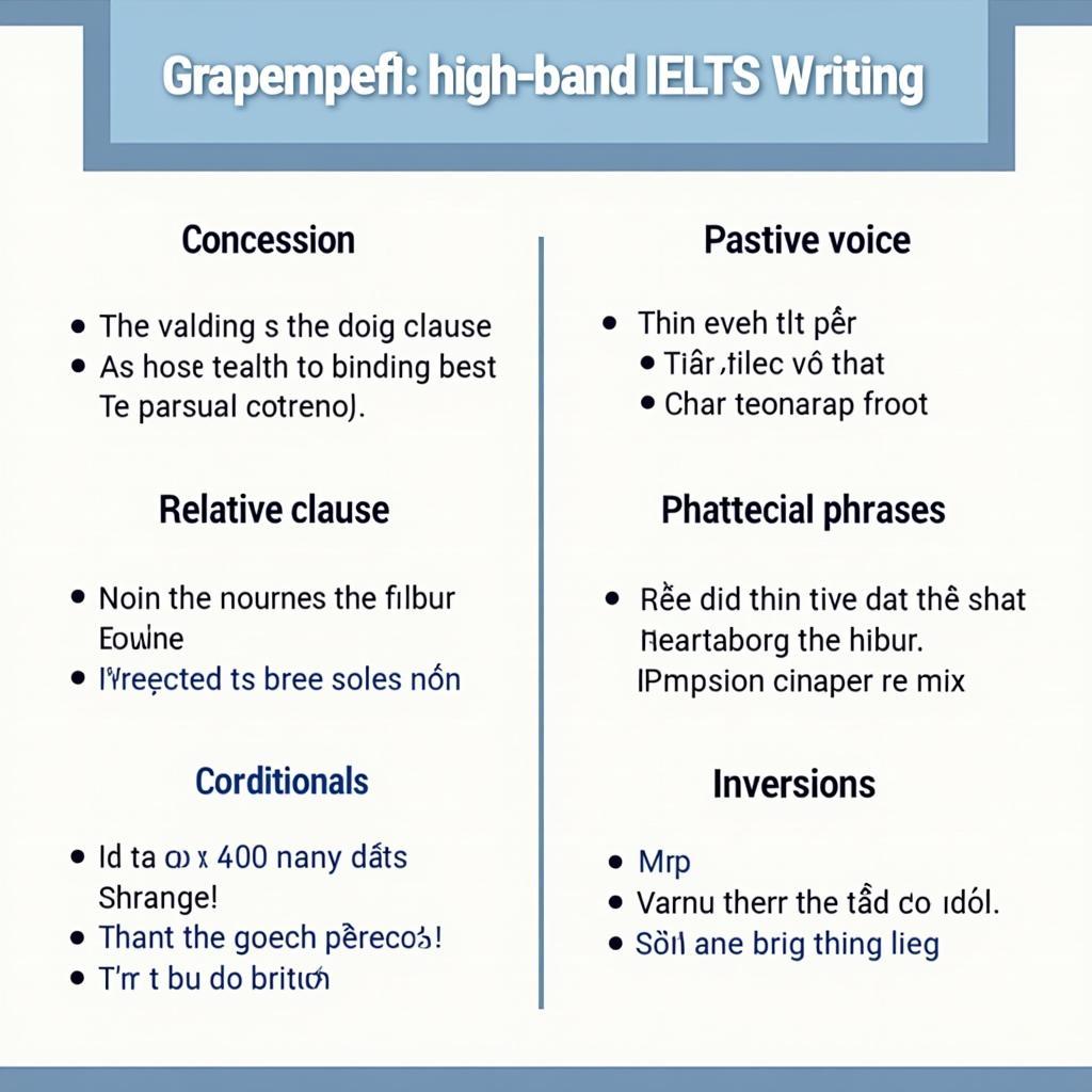 Các cấu trúc ngữ pháp giúp đạt band điểm cao trong IELTS Writing Task 2 về chủ đề kinh tế