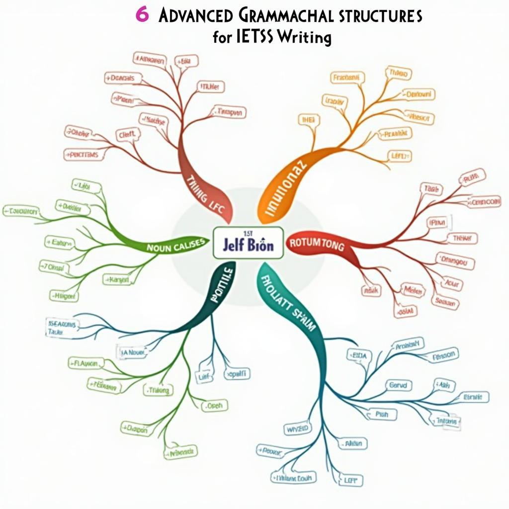 Sơ đồ các cấu trúc ngữ pháp nâng cao cho IELTS Writing Task 2 band cao