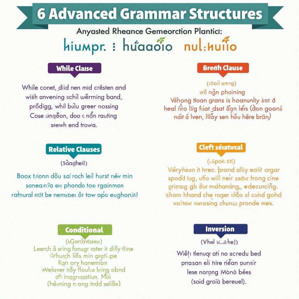 Sơ đồ tóm tắt 6 cấu trúc ngữ pháp ăn điểm cao trong IELTS Writing Task 2