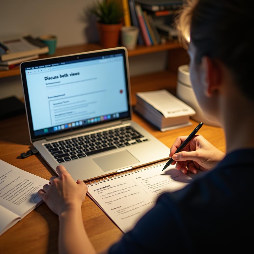 Chiến lược viết bài luận IELTS về social media và quan hệ đời thực