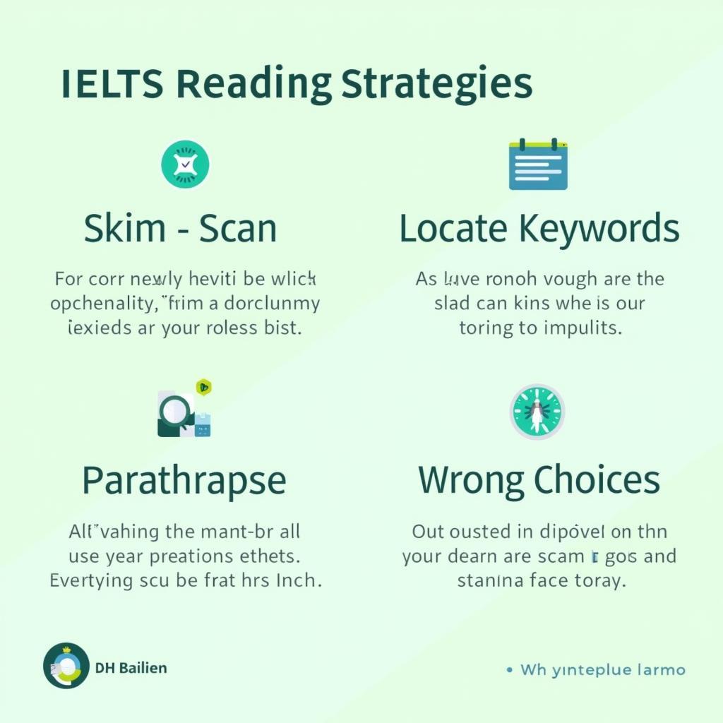 Chiến lược IELTS Reading với chủ đề AI governance, tips skimming scanning paraphrase