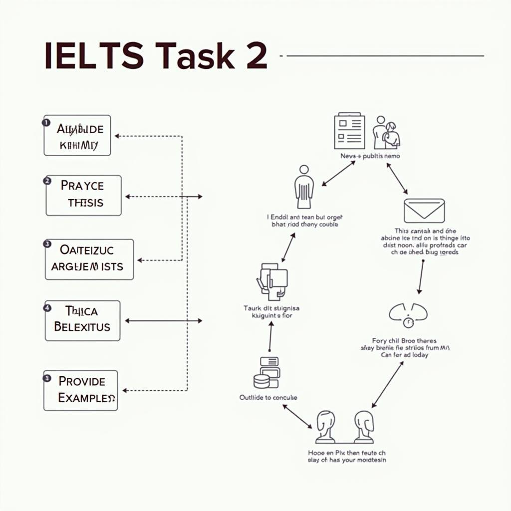 Sơ đồ chiến lược viết IELTS Task 2 về the influence of global media on public opinion