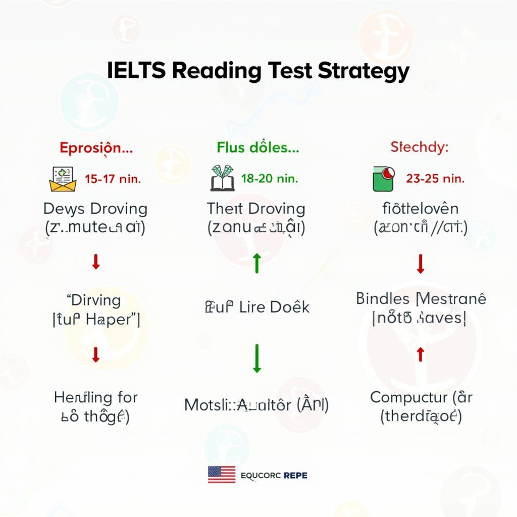 Chiến lược làm bài IELTS Reading hiệu quả với biểu đồ phân bổ thời gian và các dạng câu hỏi