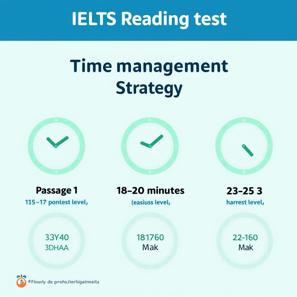 Chiến lược quản lý thời gian hiệu quả cho từng passage trong bài thi IELTS Reading