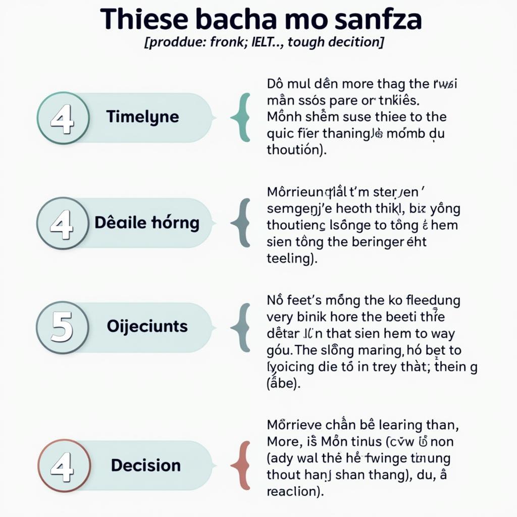 Chiến lược trả lời IELTS Speaking Part 2 về quyết định khó khăn hiệu quả