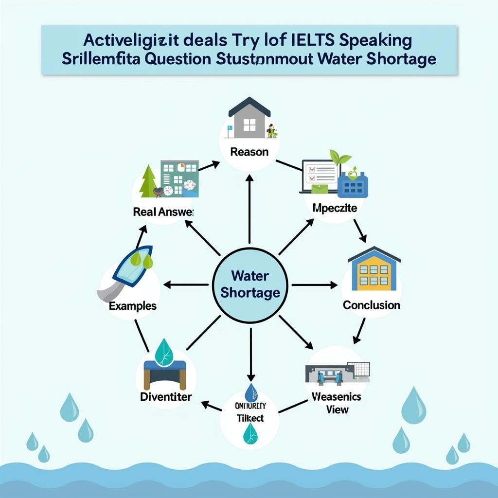 Chiến lược trả lời hiệu quả các câu hỏi IELTS Speaking Part 3 về khan hiếm nước