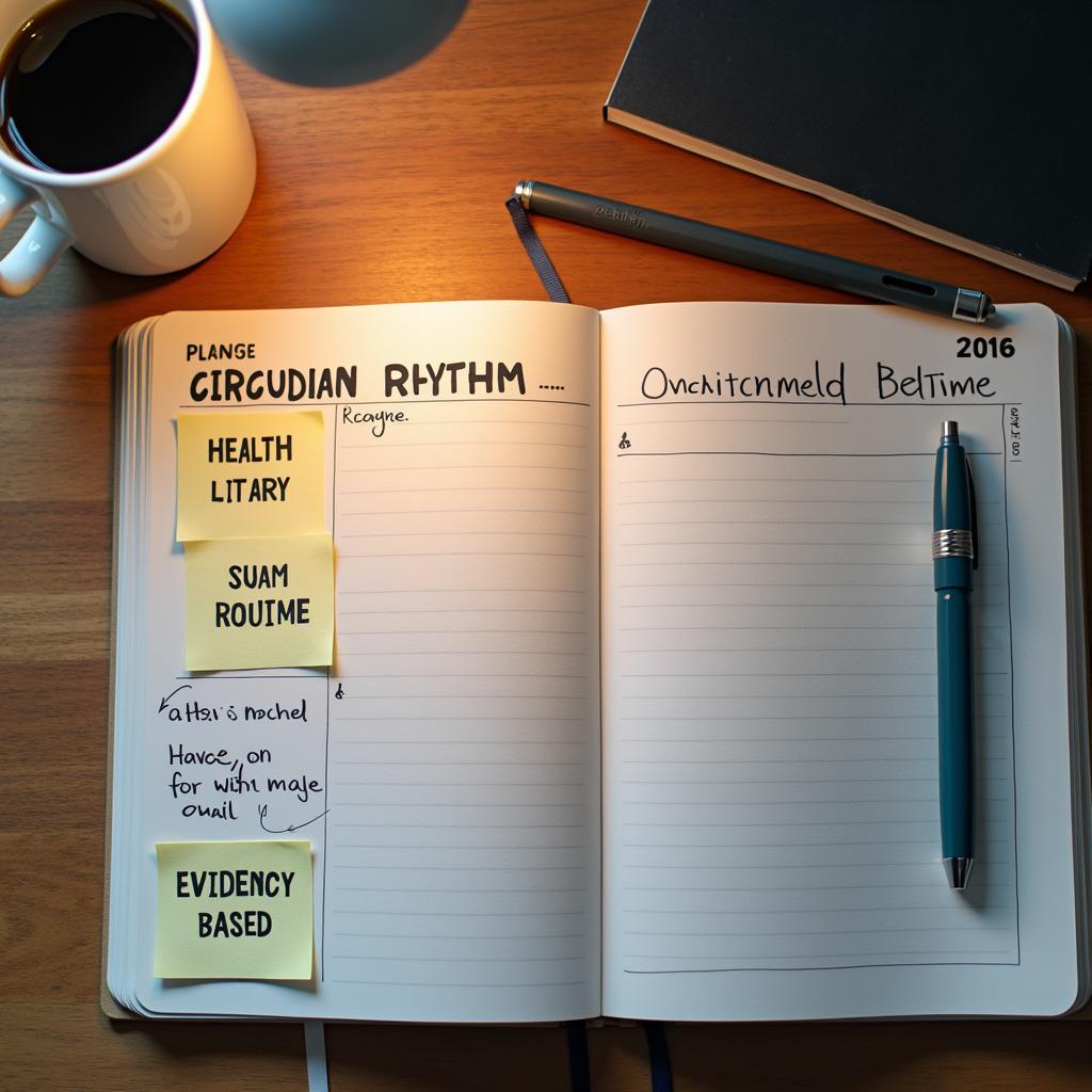 Bảng ghi chú từ vựng IELTS về importance of sleep hygiene for students và cấu trúc học thuật