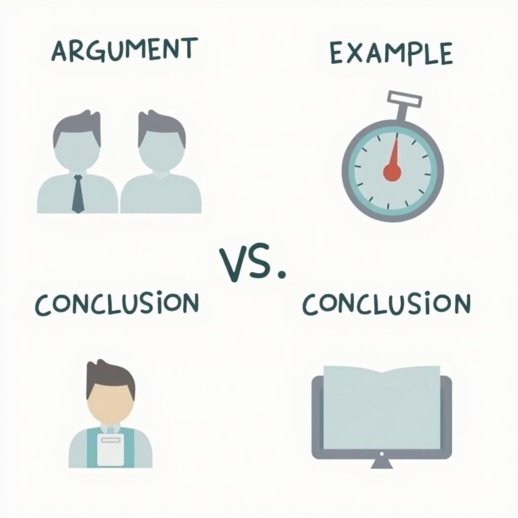 Sơ đồ chiến lược viết Opinion Essay về e-commerce và bán lẻ