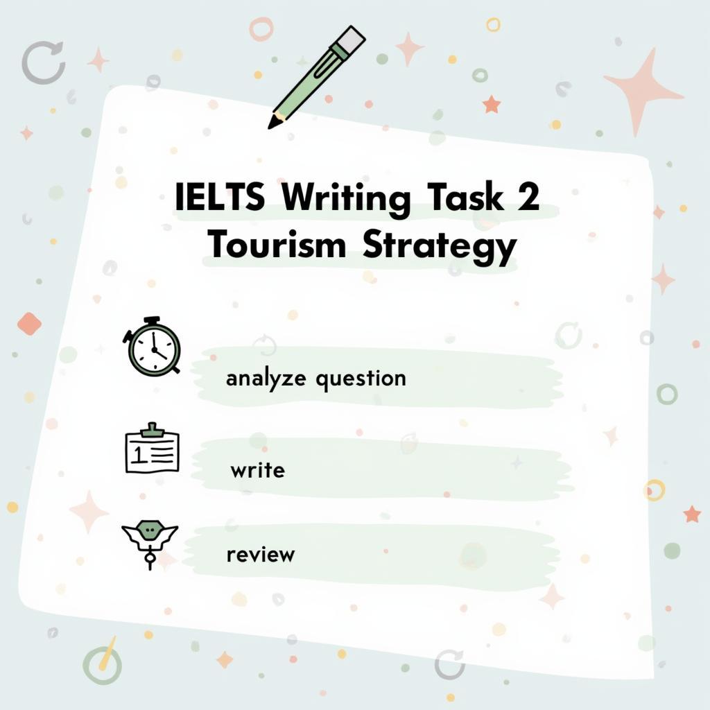 Checklist chien luoc viet IELTS Task 2 chu de du lich va kinh te dia phuong