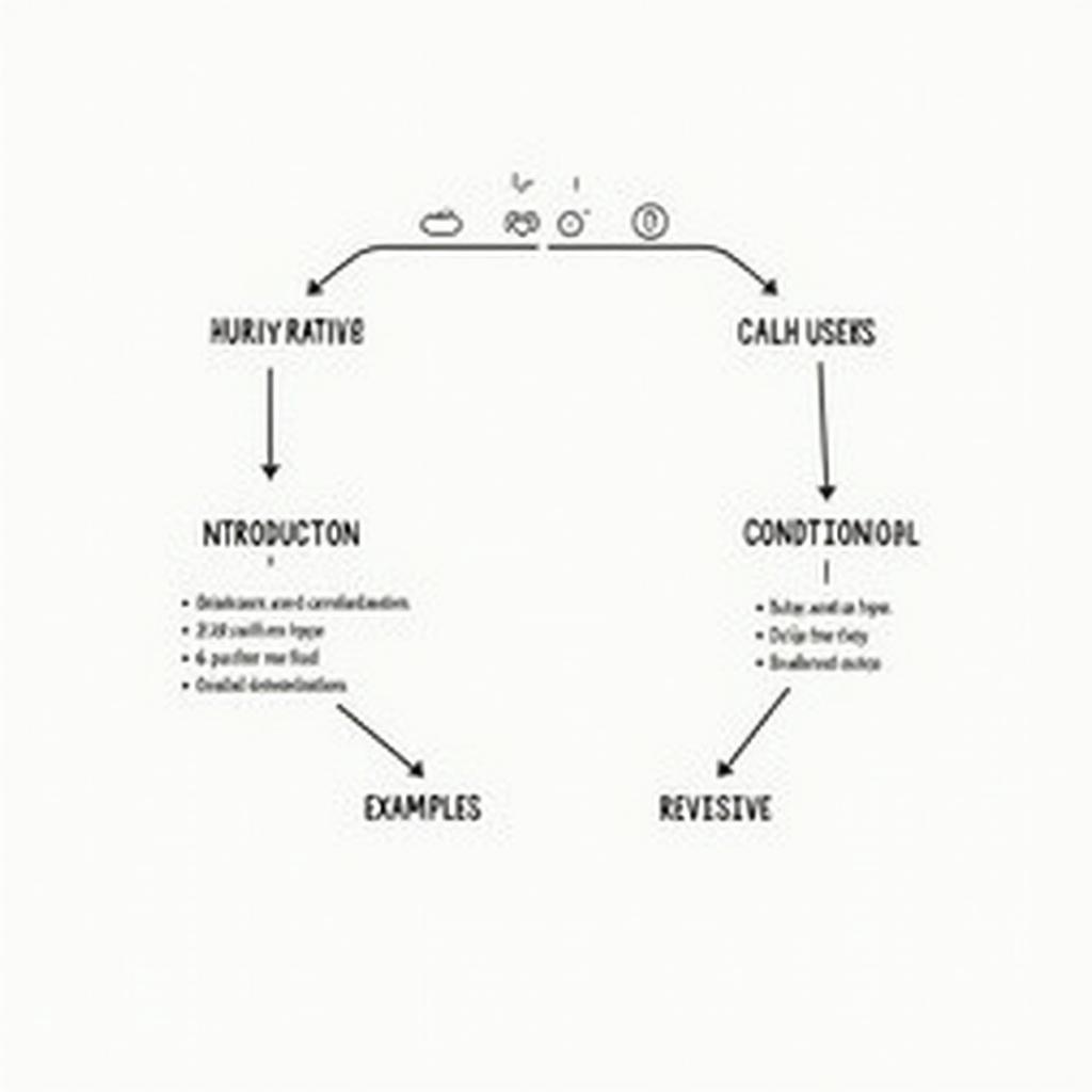 Sơ đồ chiến lược viết IELTS Task 2 chủ đề AI và việc làm, gồm mở bài, thân bài, kết luận