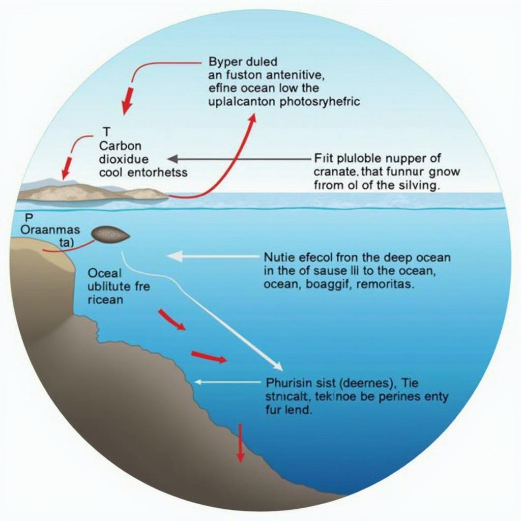 Chu trình carbon đại dương và tác động của biến đổi khí hậu