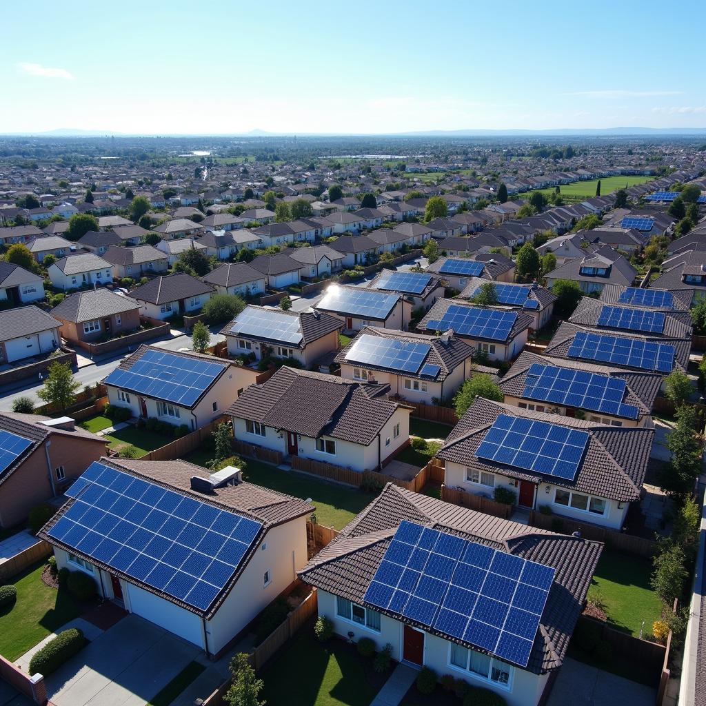 Chuyển đổi năng lượng mặt trời toàn cầu với pin quang điện hiện đại