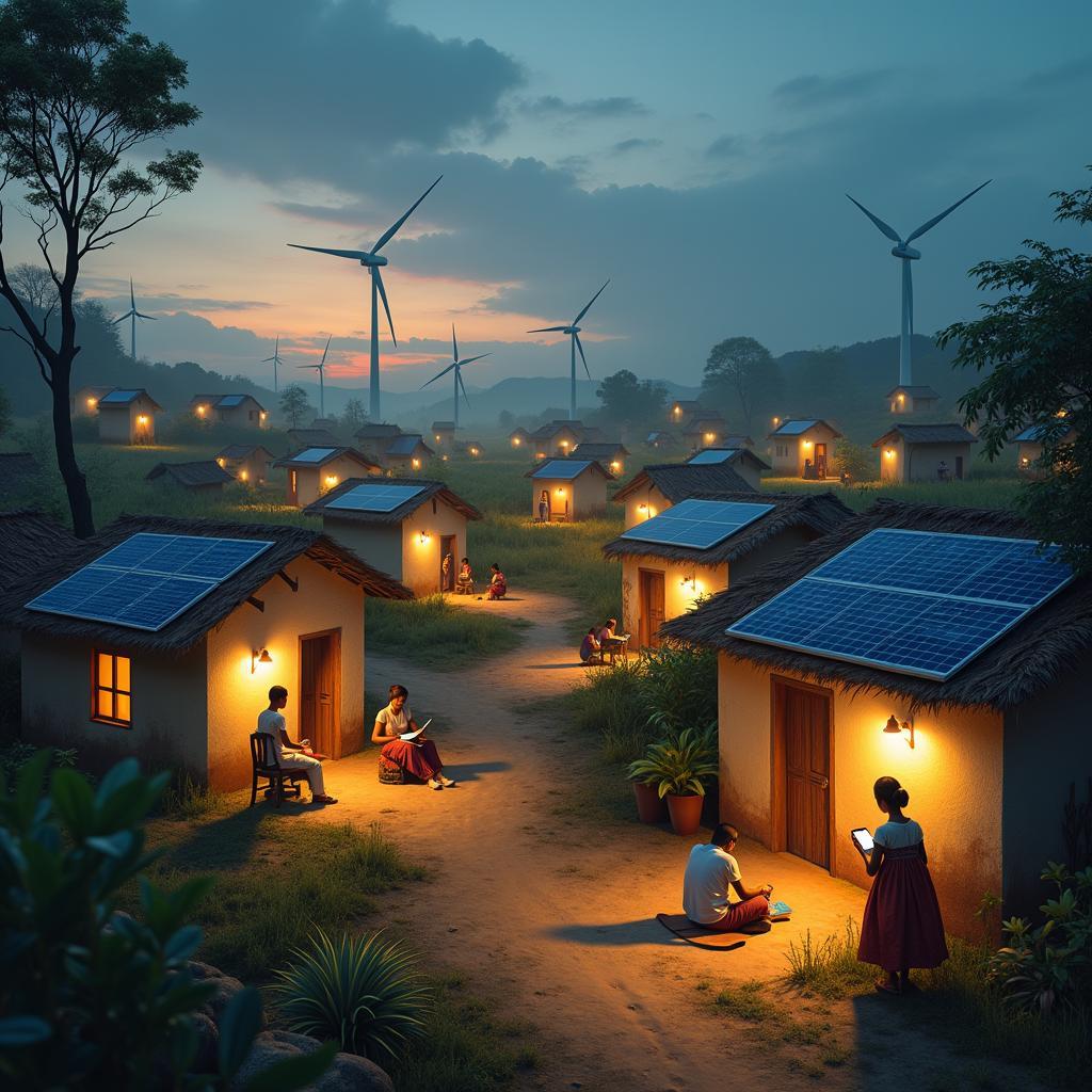 Chuyển đổi năng lượng tái tạo thay đổi đời sống cộng đồng nông thôn ở các nước đang phát triển