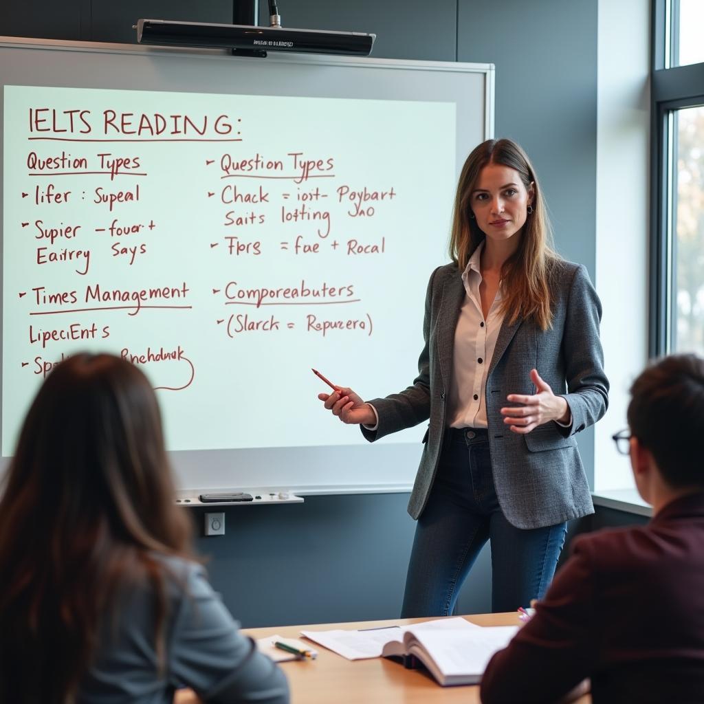 Chuyên gia giảng dạy IELTS Reading về công nghệ AI và năng lượng tái tạo