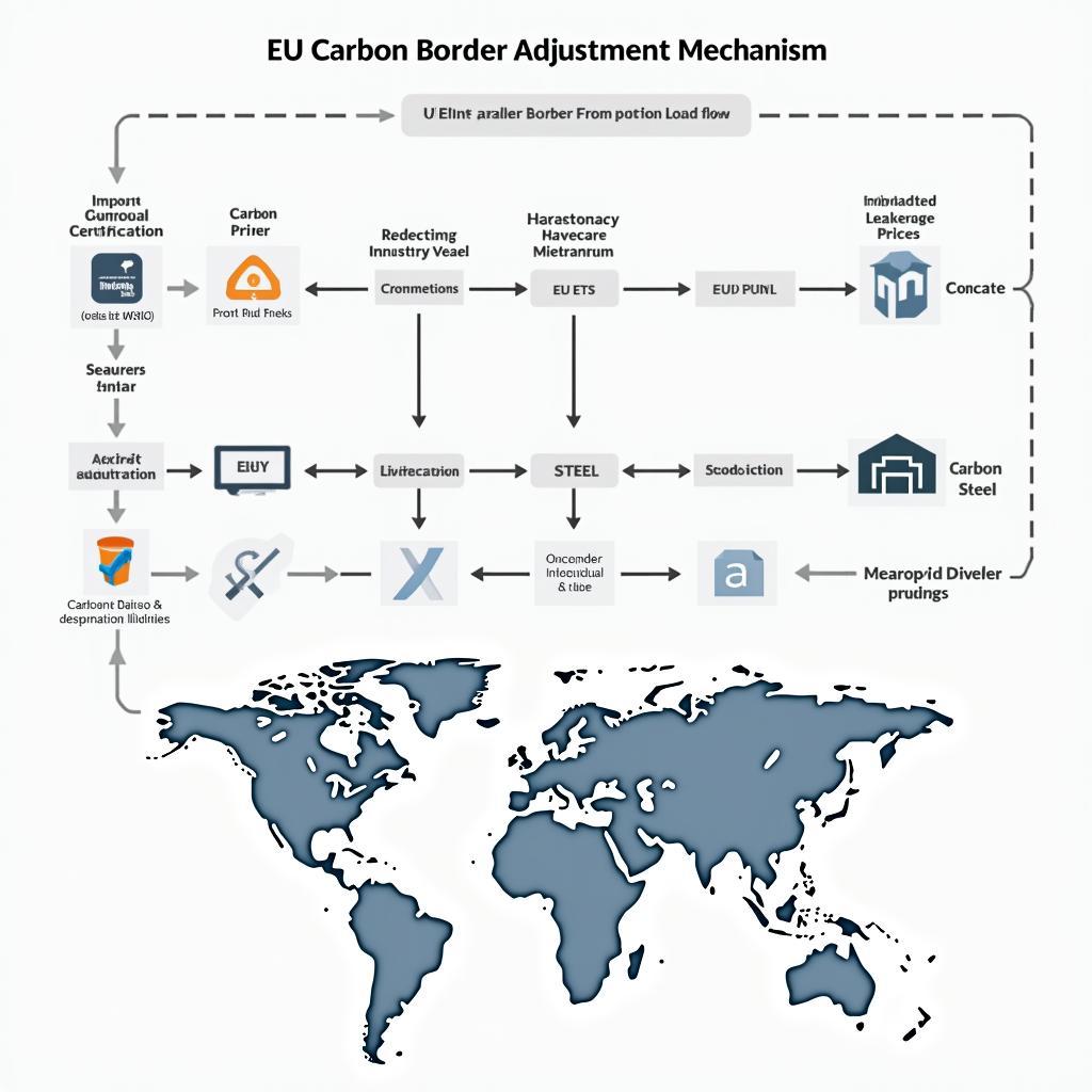 Cơ chế điều chỉnh biên giới carbon của Liên minh Châu Âu và tác động toàn cầu