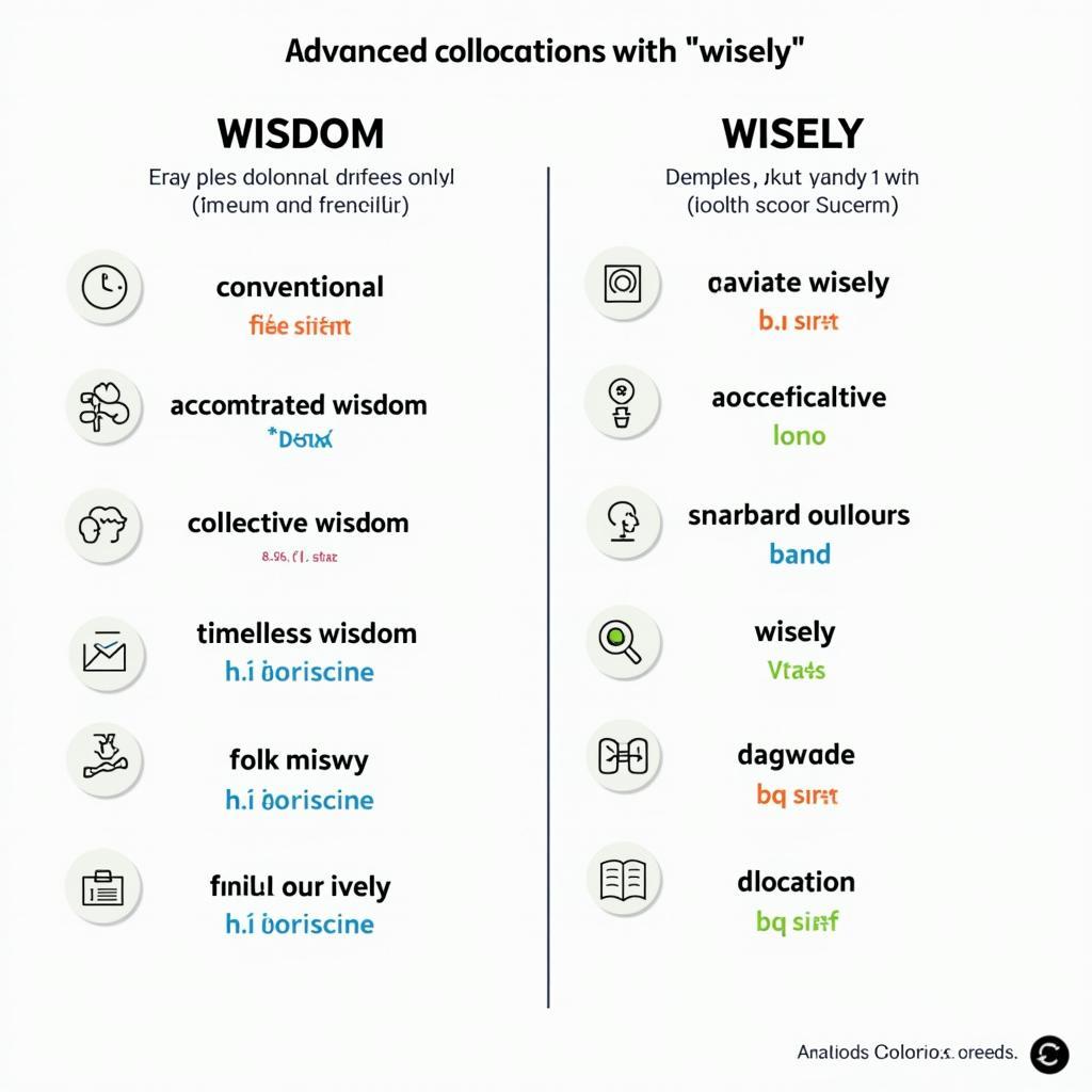 Các collocation và cụm từ kết hợp với wisdom và wisely để đạt band điểm IELTS 8 đến 9