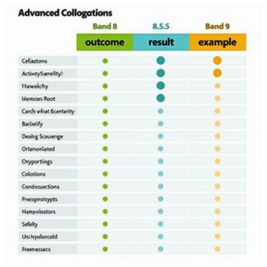 Bảng tổng hợp collocation nâng cao với outcome result cho IELTS band 8-9