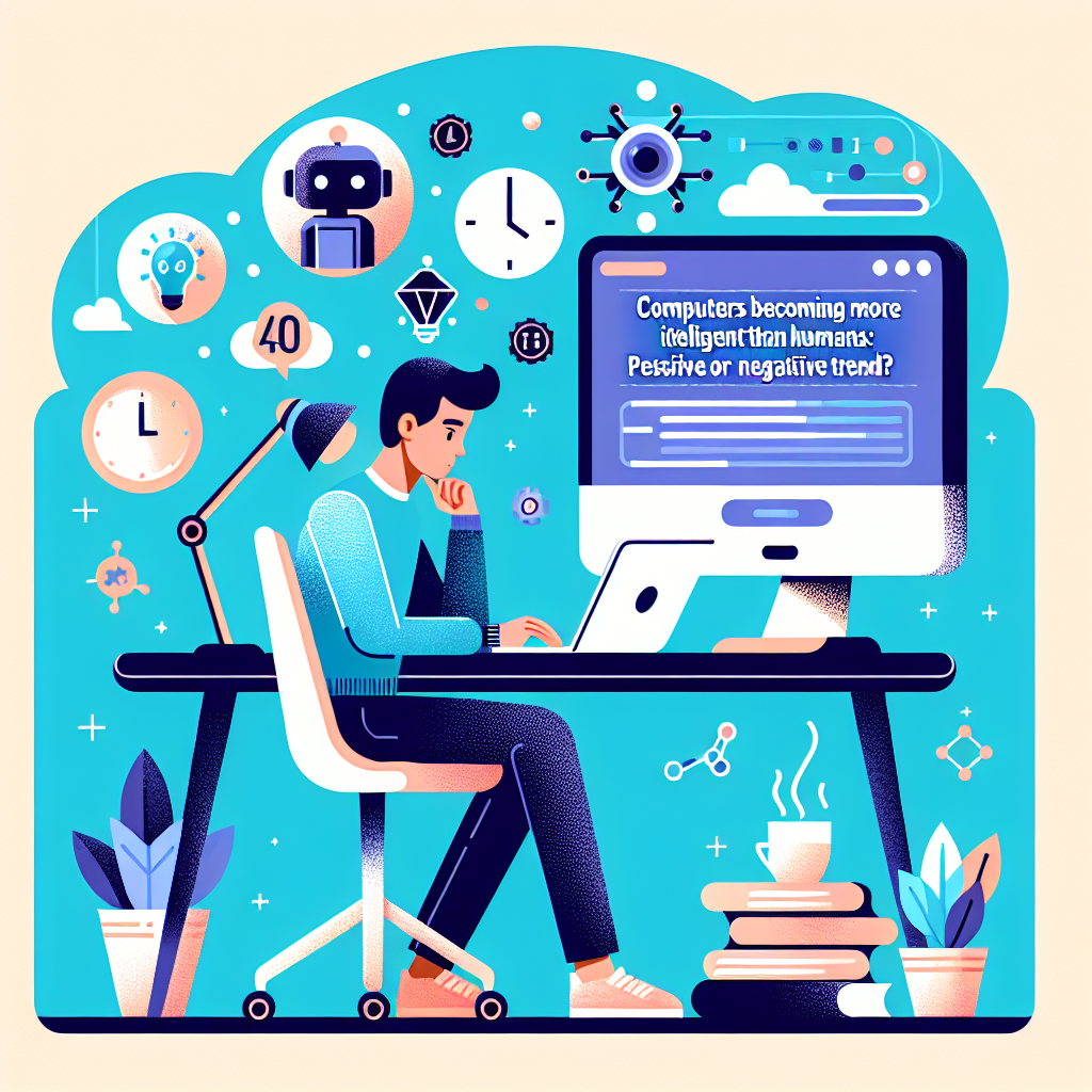 Computers becoming more intelligent than humans trong IELTS Writing Task 2