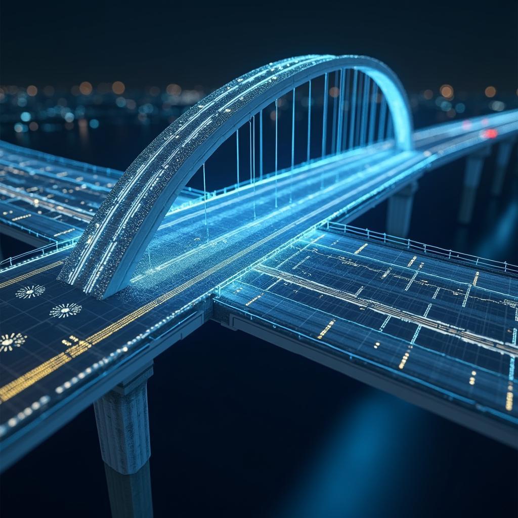 Công nghệ AI phân tích kết cấu cầu với cảm biến thông minh và dự đoán hư hỏng