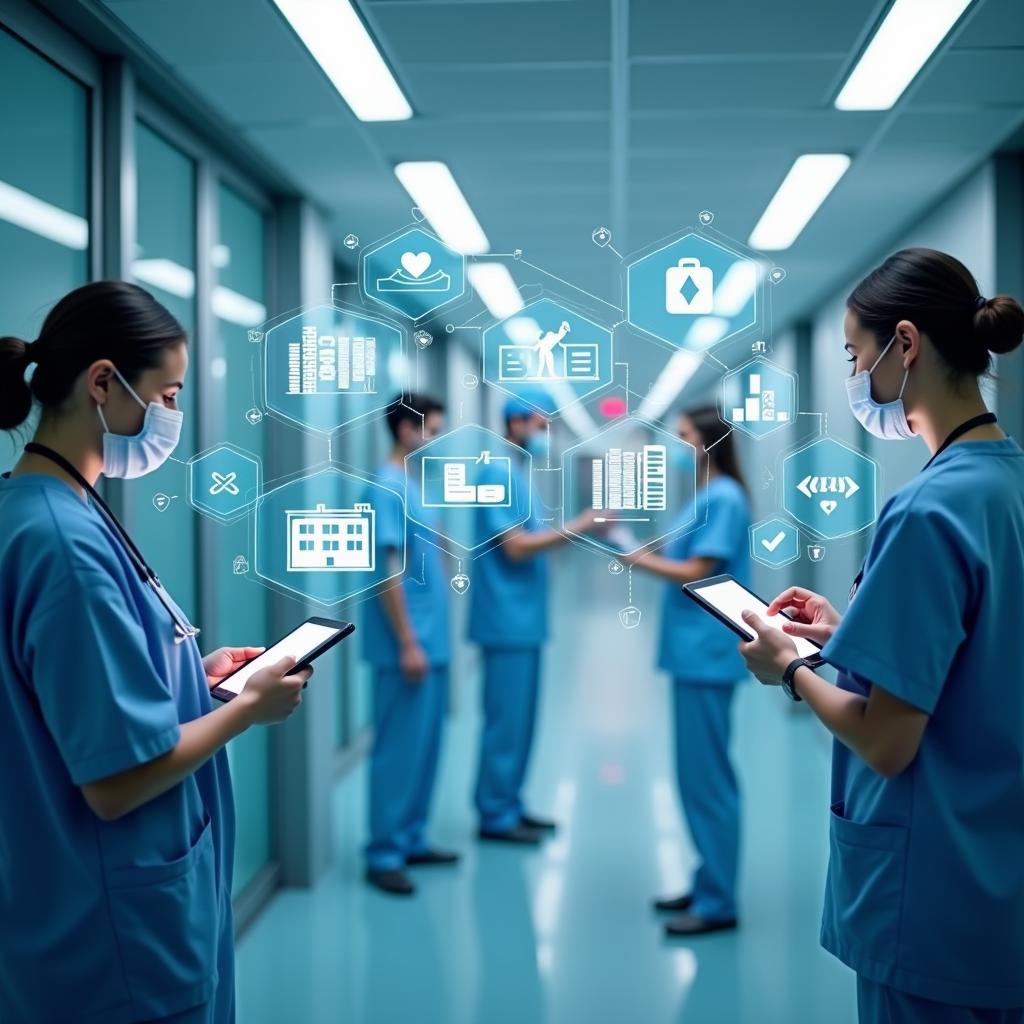 Công nghệ blockchain bảo mật dữ liệu y tế trong hệ thống bệnh viện hiện đại