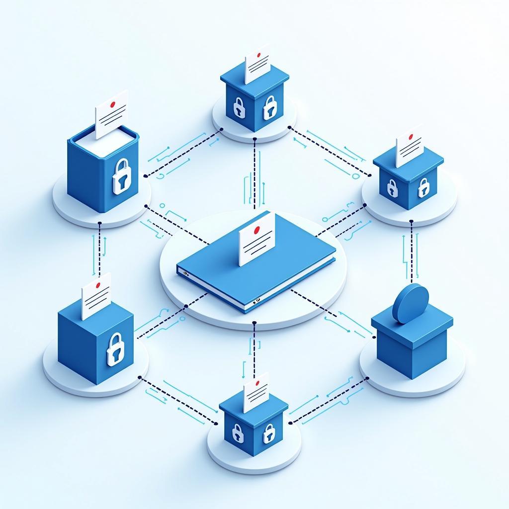 Hệ thống bầu cử điện tử ứng dụng công nghệ blockchain tăng cường tính minh bạch và bảo mật