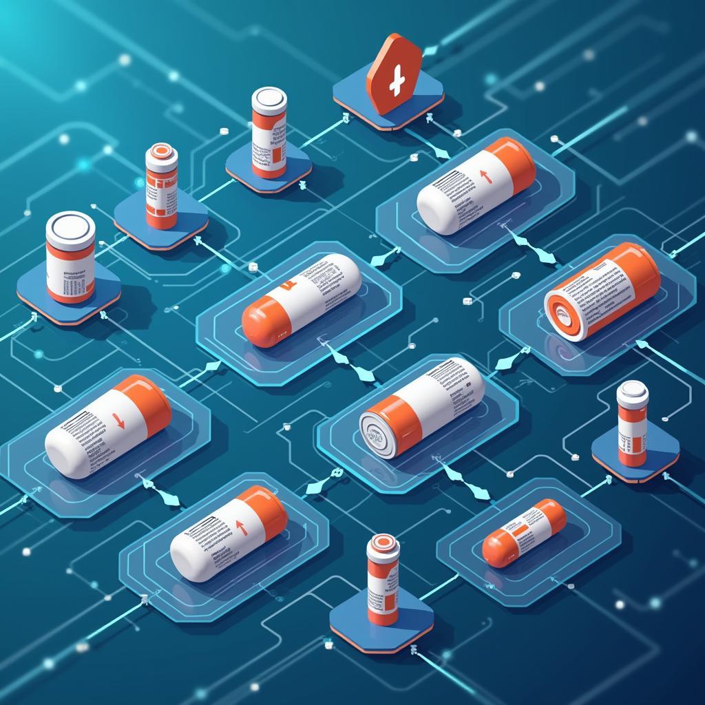 Công nghệ blockchain trong quản lý chuỗi cung ứng dược phẩm hiện đại với hệ thống xác thực sản phẩm