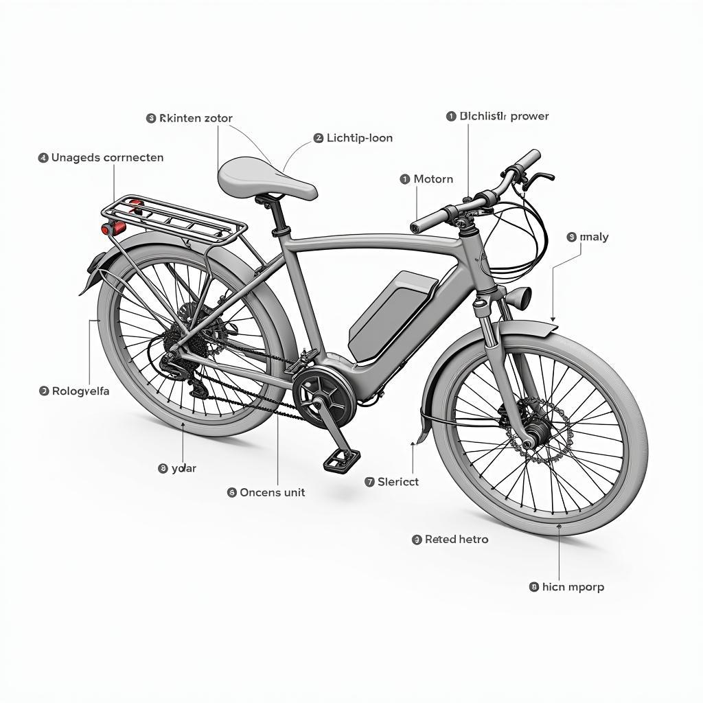 Công nghệ động cơ xe đạp điện hiện đại và hệ thống truyền động thông minh