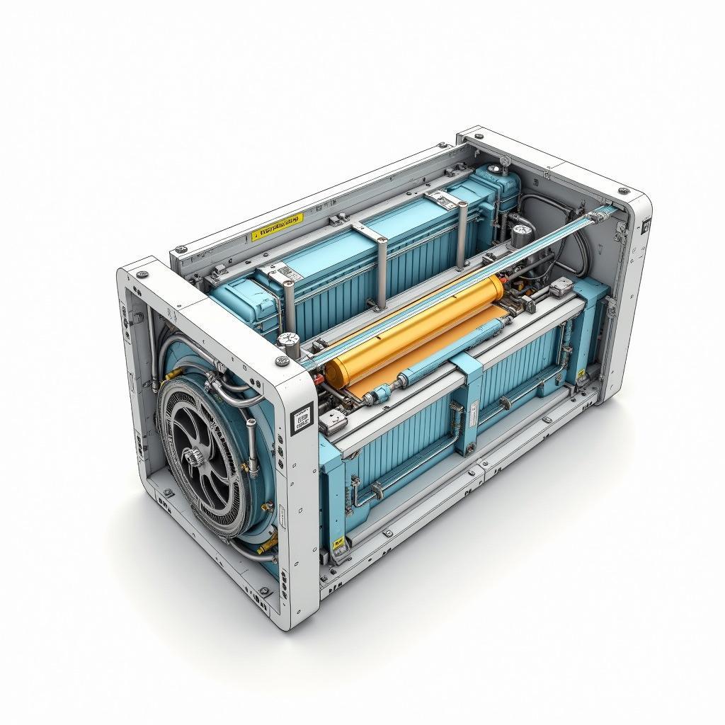 Công nghệ pin máy bay điện tiên tiến với hệ thống quản lý nhiệt và sạc nhanh cho hàng không tương lai