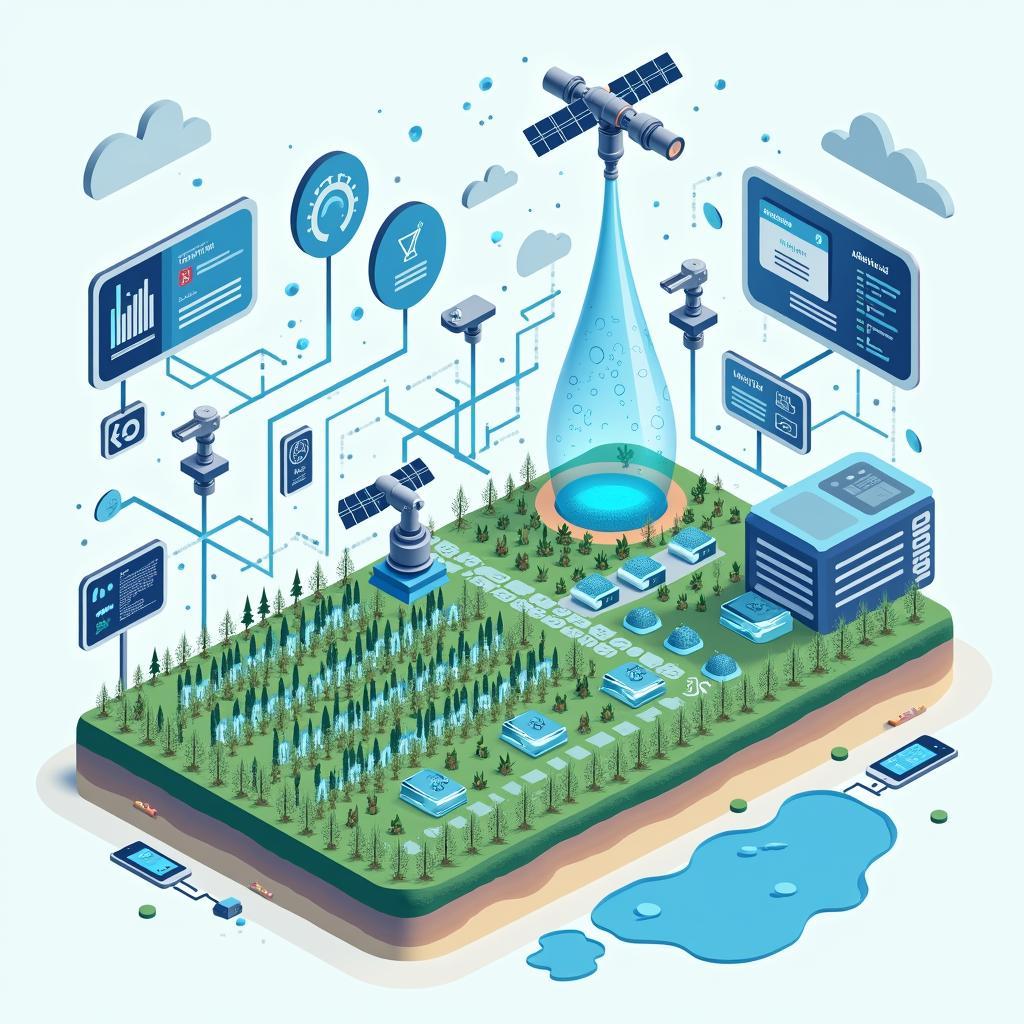 Hệ thống công nghệ giám sát và quản lý nguồn nước thông minh trong bối cảnh biến đổi khí hậu