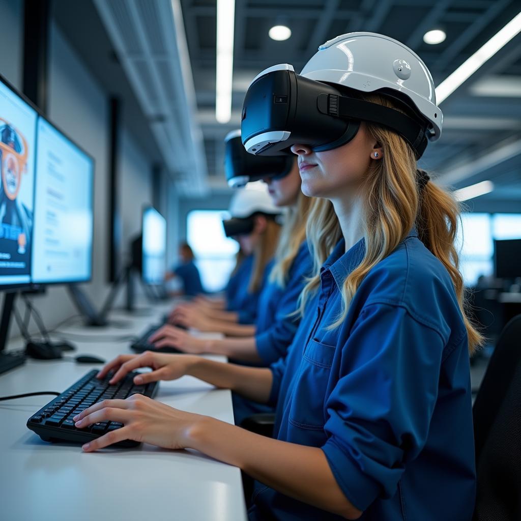 Công nghệ thực tế ảo trong đào tạo nghề nghiệp hiện đại cho học viên