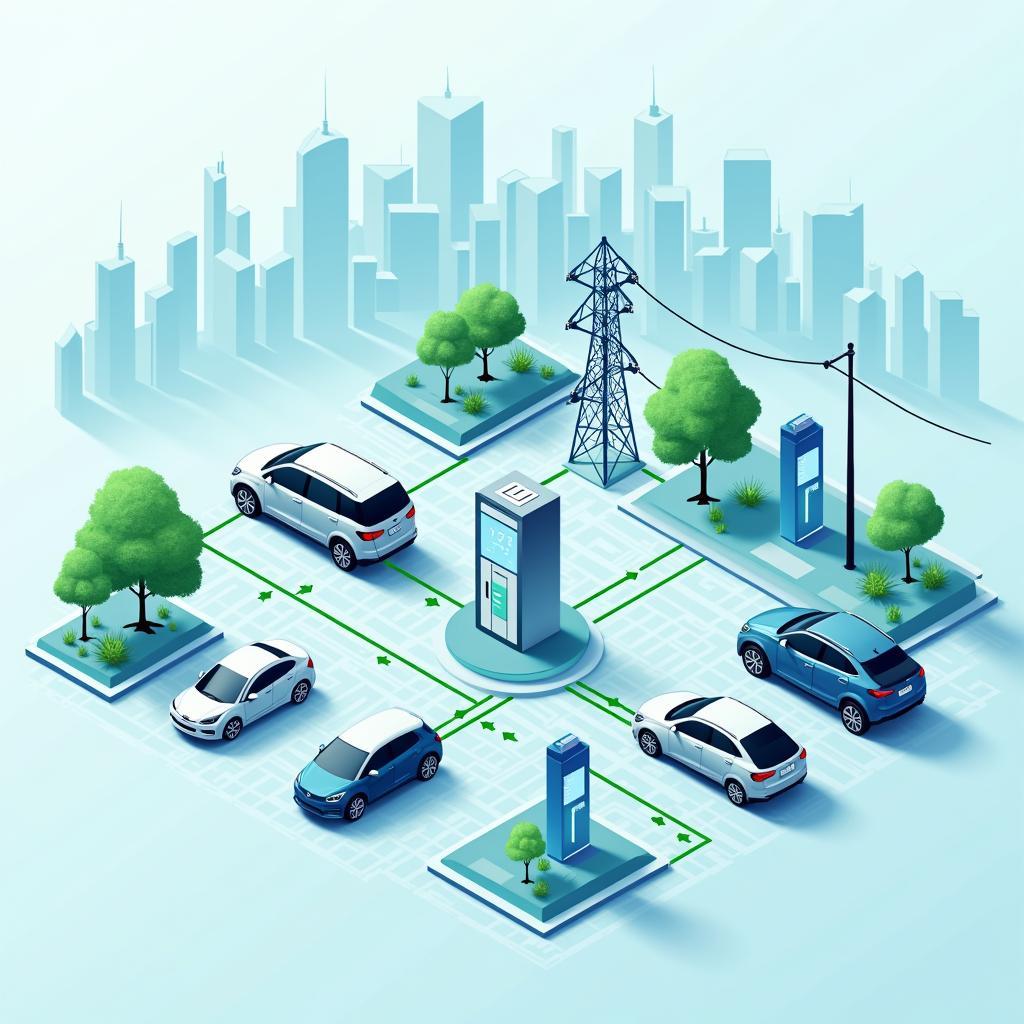 Công nghệ Vehicle to Grid kết nối xe điện với lưới điện thông minh