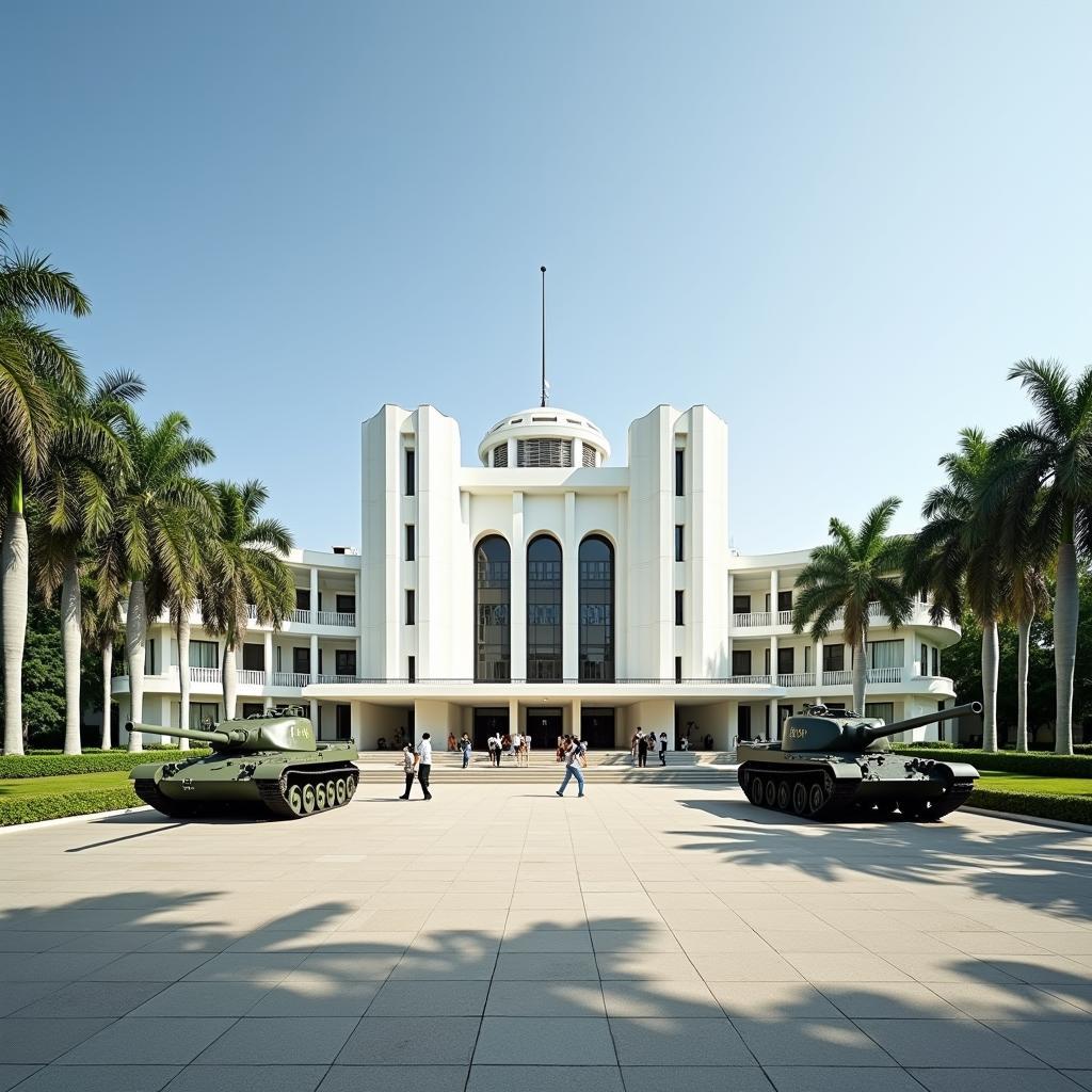 Cung điện Độc Lập - địa danh nổi tiếng được nhiều thí sinh IELTS lựa chọn miêu tả trong bài thi Speaking