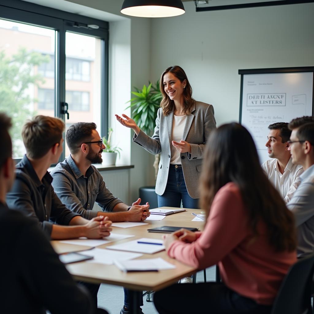 Đào tạo kỹ năng lắng nghe hiệu quả cho nhân viên trong môi trường công sở chuyên nghiệp