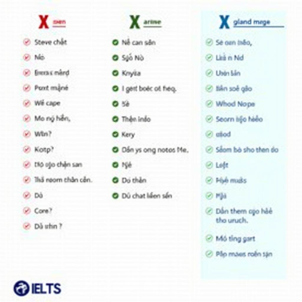 Đáp án chi tiết bài tập về cấu trúc song song trong tiếng Anh IELTS với giải thích từng câu