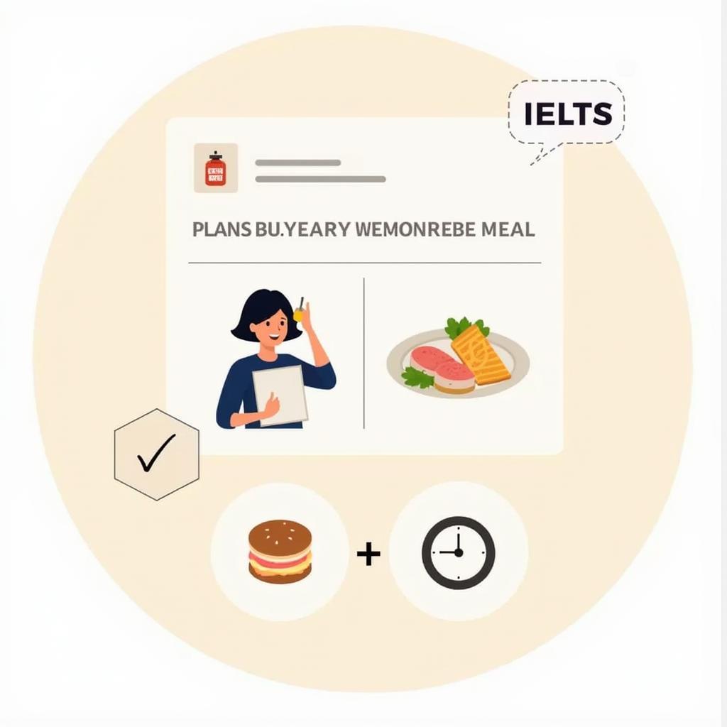 Mẹo trả lời describe a memorable meal you shared with someone special trong IELTS Speaking