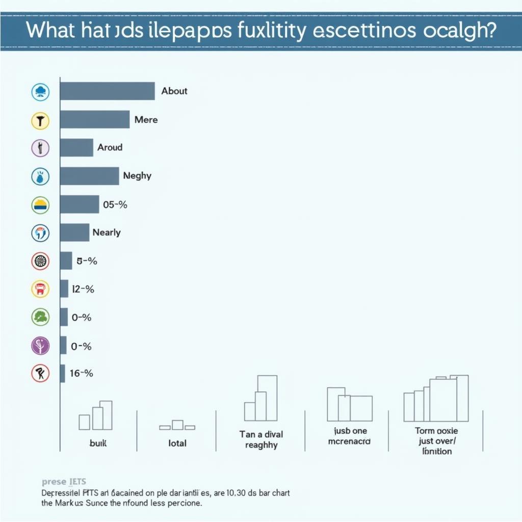 Cách diễn đạt số liệu gần đúng trong IELTS Writing Task 1 với biểu đồ minh họa các mức độ chính xác