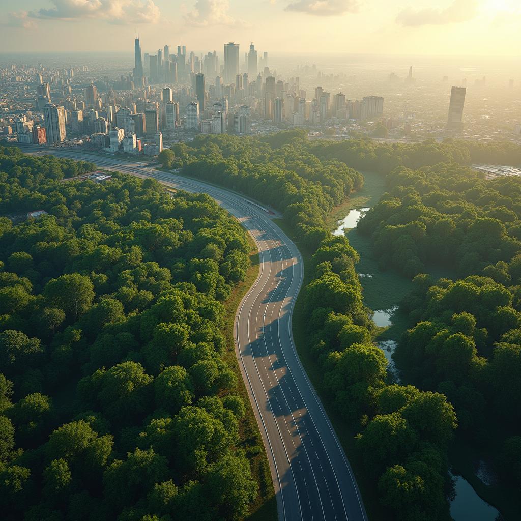 Đô thị hóa và effects of urbanization on natural habitats minh họa trực quan