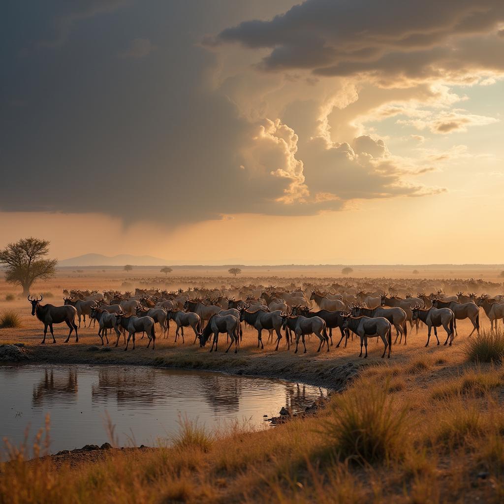 Động vật có vú lớn di cư đối mặt khó khăn từ biến đổi khí hậu và mất môi trường sống