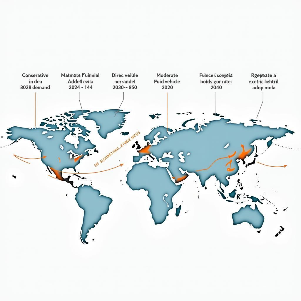 Mô hình dự báo phức tạp về tác động của xe điện đến mức tiêu thụ dầu mỏ thế giới
