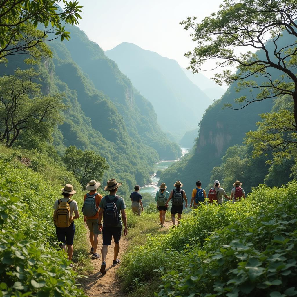 Du lịch sinh thái bền vững tại cảnh quan thiên nhiên Việt Nam với du khách trải nghiệm có trách nhiệm