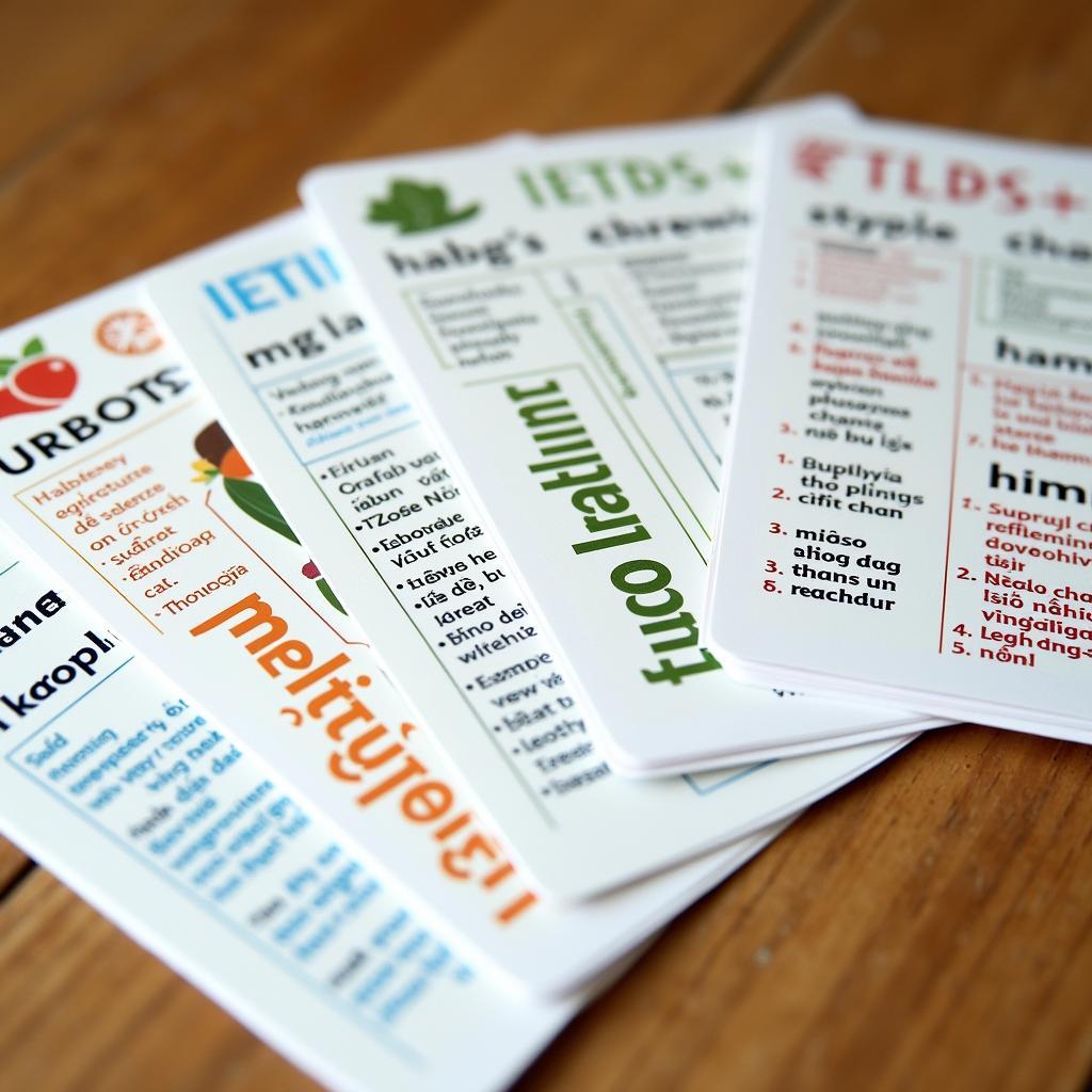 Bộ flashcard từ vựng IELTS chủ đề food security cities với collocations